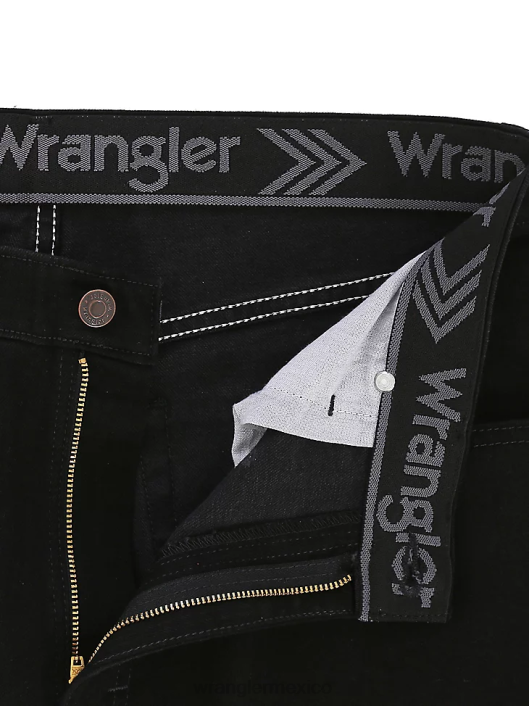 ropa mx Wrangler hombres Vaqueros de corte regular de Five Star Premium Performance Series negro (96cfvcb) 62D672