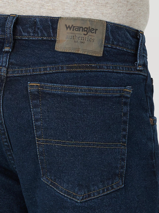 ropa mx Wrangler hombres Vaqueros elásticos de ajuste regular Authentics medianoche (10zm100mf) 62D6133