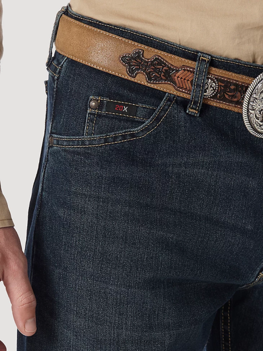 ropa mx Wrangler hombres Vaqueros relajados de competición 20x advanced comfort 01 lavado rb (01macrb) 62D6165