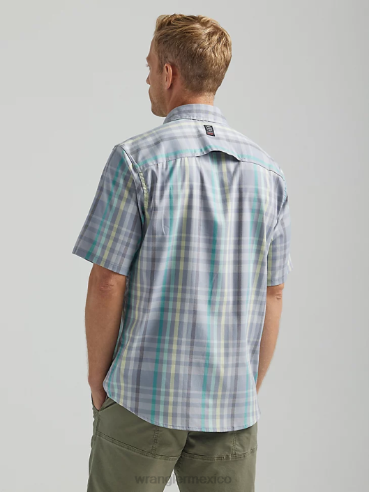 ropa mx Wrangler hombres camisa a cuadros atg by horizonte cuadros kure (112333873) 62D6652