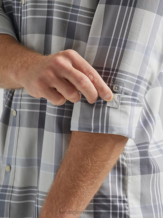 ropa mx Wrangler hombres camisa atg occidental río gunnison (112331265) 62D6452