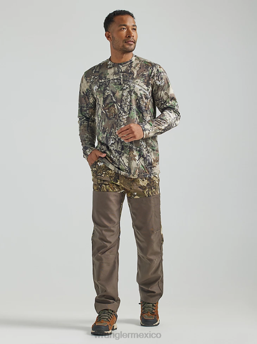 ropa mx Wrangler hombres camisa atg por brisa arroyo de cereza (112331239) 62D6639