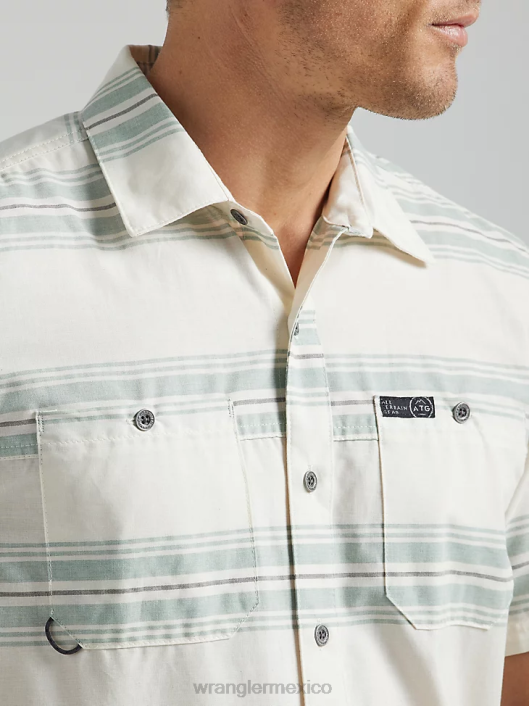 ropa mx Wrangler hombres camisa atg por brisa arroyo fuente (112331278) 62D6314