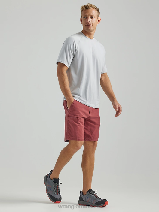 ropa mx Wrangler hombres camisa de punto atg performance niebla del puerto (112331282) 62D6641