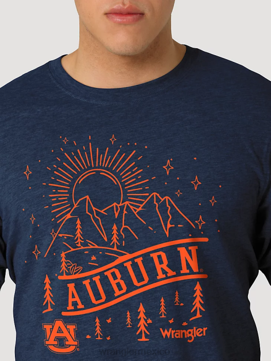 ropa mx Wrangler hombres camisa lisa de manga larga con botones de george strait negro (mgs269x) 62D6292