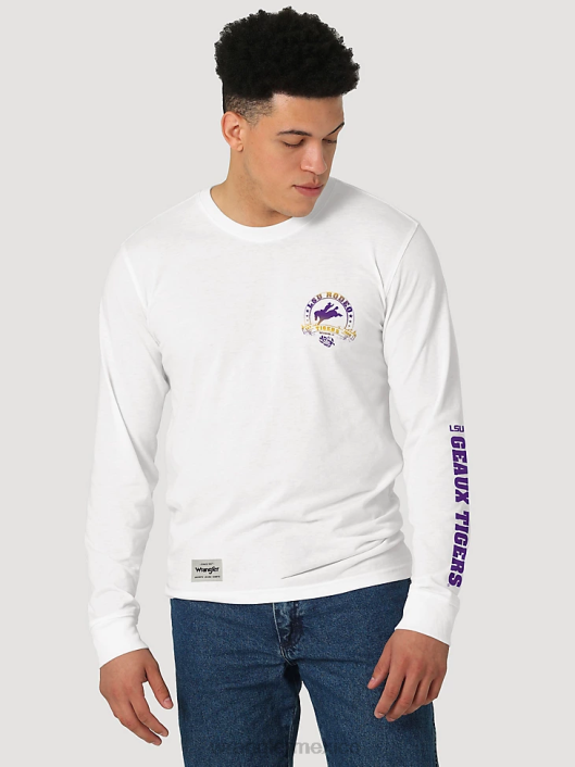 ropa mx Wrangler hombres camisa lisa de manga larga con botones de george strait negro (mgs269x) 62D6292