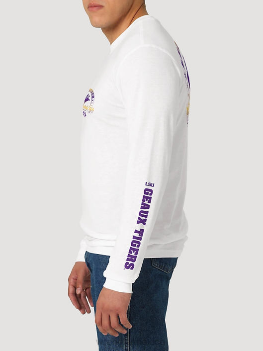 ropa mx Wrangler hombres camisa lisa de manga larga con botones de george strait negro (mgs269x) 62D6292