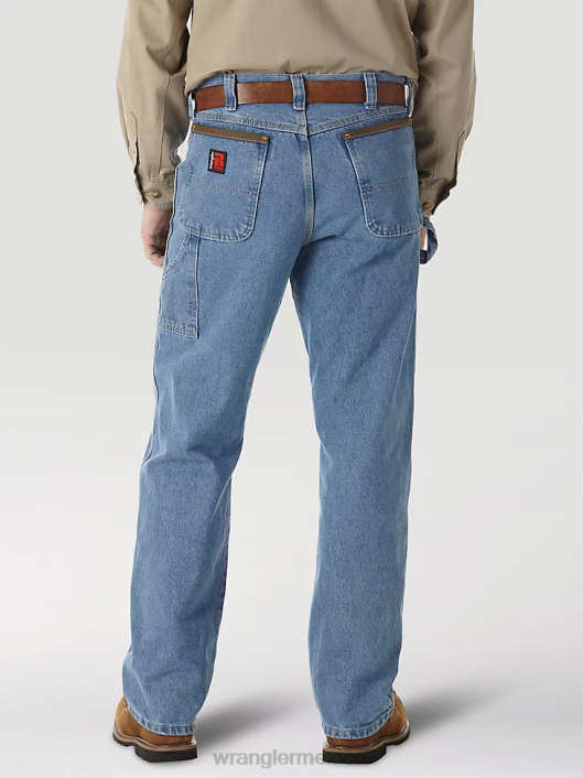 ropa mx Wrangler hombres carpintero ropa de trabajo riggs índigo vintage (3w020vi) 62D6157