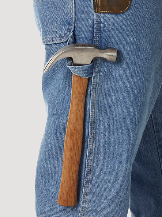 ropa mx Wrangler hombres carpintero ropa de trabajo riggs índigo vintage (3w020vi) 62D6157