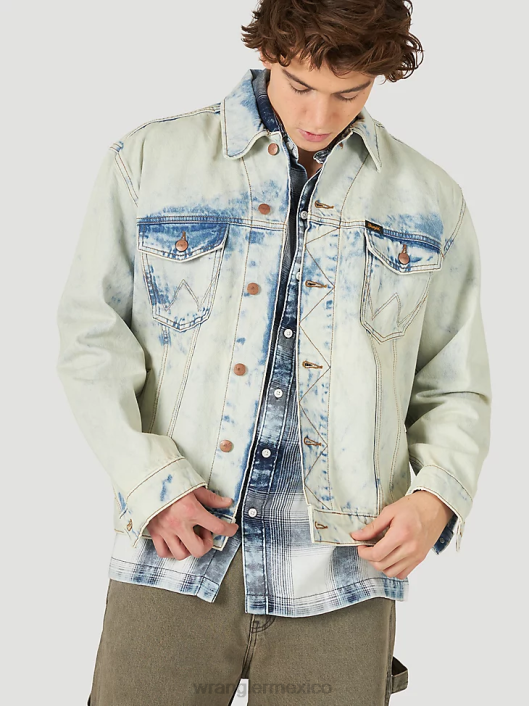 ropa mx Wrangler hombres chaqueta anti-fit Heritage agua salada (112317432) 62D6620