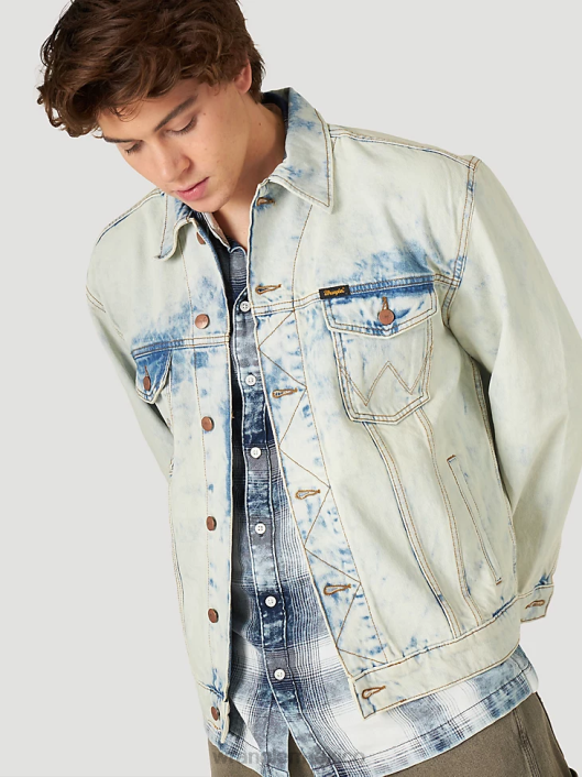 ropa mx Wrangler hombres chaqueta anti-fit Heritage agua salada (112317432) 62D6620