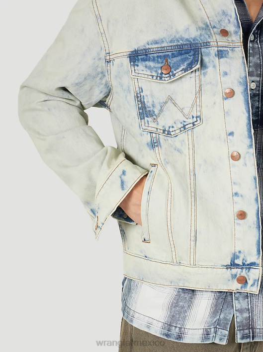 ropa mx Wrangler hombres chaqueta anti-fit Heritage agua salada (112317432) 62D6620