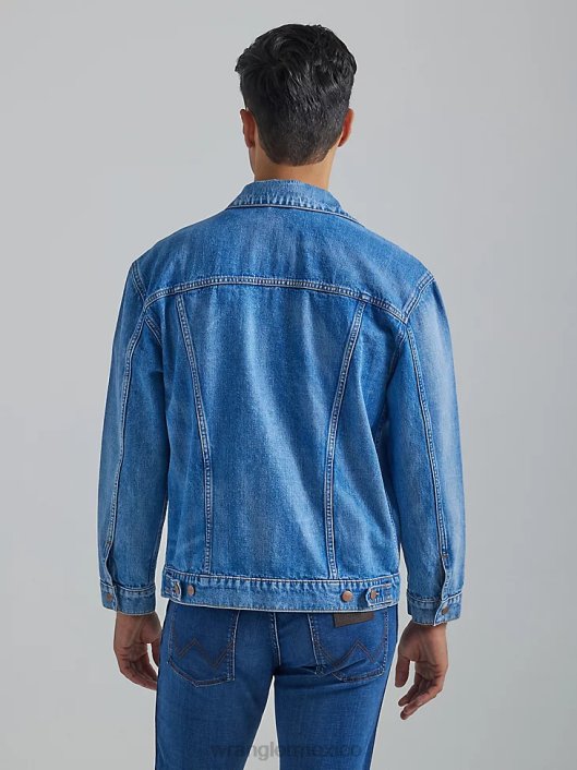 ropa mx Wrangler hombres chaqueta anti-fit Heritage ojos azules (112335509) 62D6617