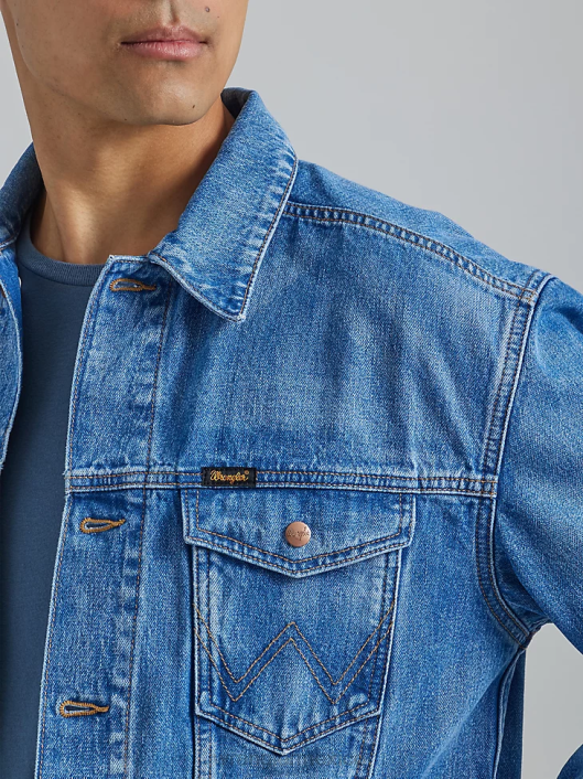 ropa mx Wrangler hombres chaqueta anti-fit Heritage ojos azules (112335509) 62D6617