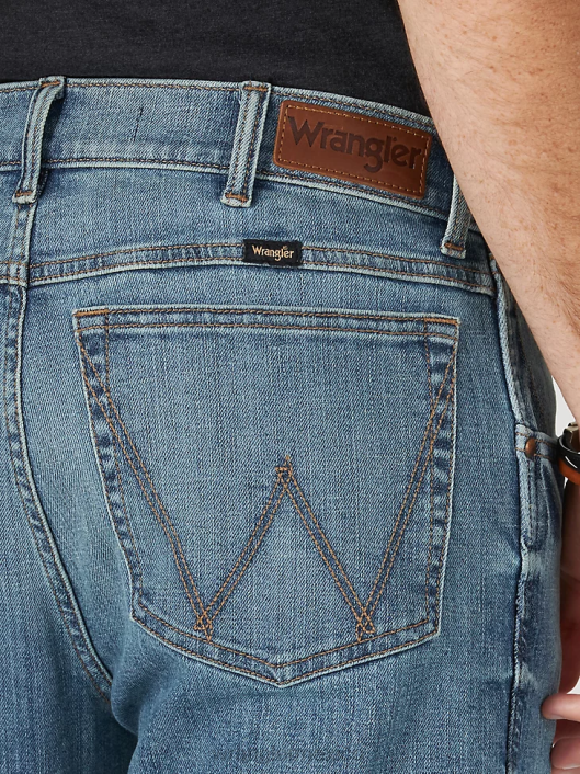 ropa mx Wrangler hombres jean recto delgado trama (mgw88wf) 62D6180