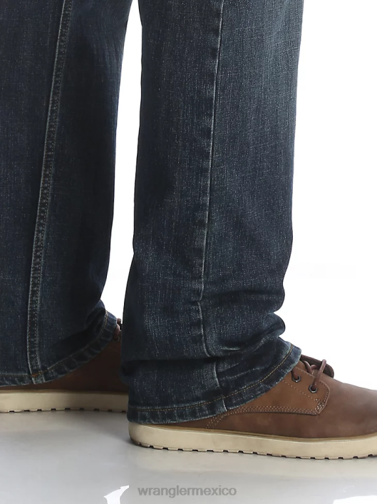ropa mx Wrangler hombres jeans flexibles de ajuste relajado marino (mgw15ma) 62D6172