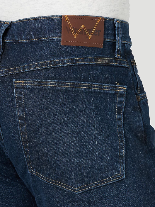 ropa mx Wrangler hombres jeans flexibles de ajuste relajado índigo ennegrecido (mgw15bi) 62D6169