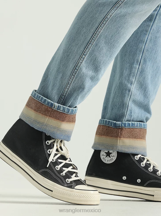 ropa mx Wrangler hombres jeans flexibles de corte atlético irregular (mgw16jg) 62D6174