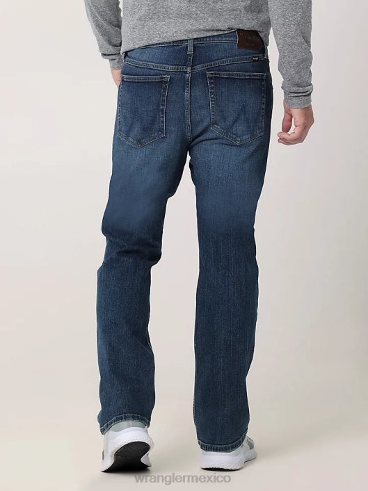 ropa mx Wrangler hombres jeans holgados con corte tipo bota dunn (112326186) 62D6106