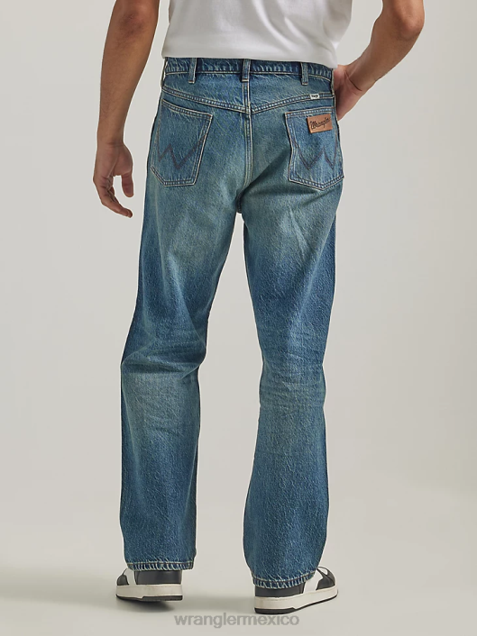 ropa mx Wrangler hombres jeans holgados desgastados Odesa (112332242) 62D6143