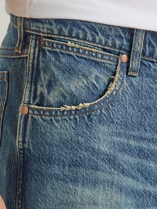 ropa mx Wrangler hombres jeans holgados desgastados Odesa (112332242) 62D6143