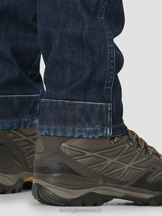 ropa mx Wrangler hombres jeans rectos ajustados premium de cinco estrellas Clayton (92sswcy) 62D6158