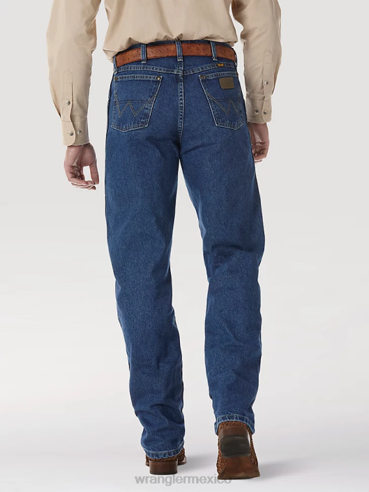 ropa mx Wrangler hombres jeans rectos ajustados premium de cinco estrellas Clayton (92sswcy) 62D6158