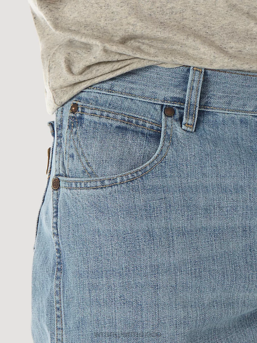 ropa mx Wrangler hombres jeans retro con corte tipo bota y corte relajado cresta (wrt20cr) 62D640
