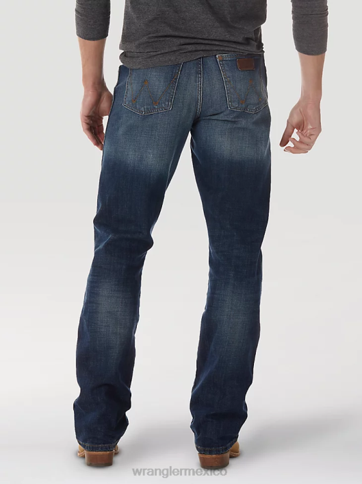 ropa mx Wrangler hombres jeans retro con corte tipo bota y corte relajado lavado jh (wrt20jh) 62D638