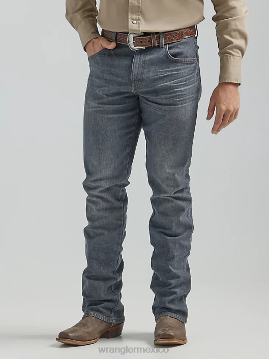 ropa mx Wrangler hombres jeans retro con corte tipo bota y corte slim clopton (112326536) 62D63