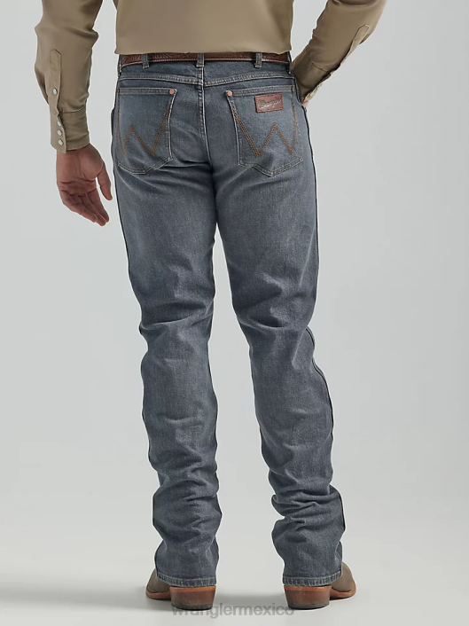 ropa mx Wrangler hombres jeans retro con corte tipo bota y corte slim clopton (112326536) 62D63