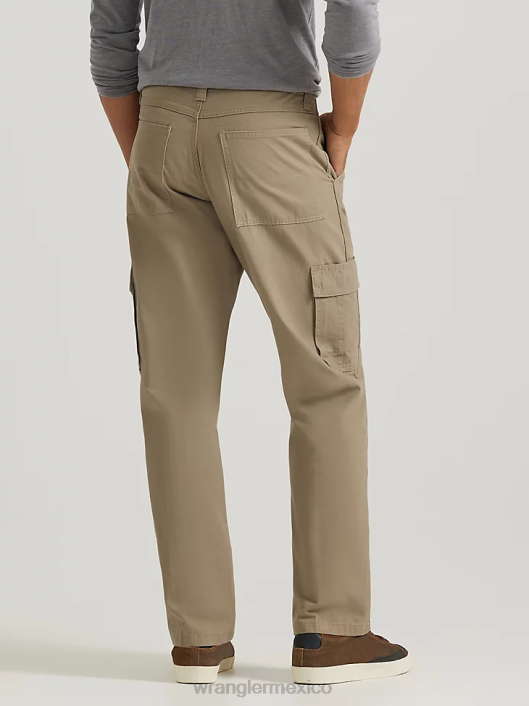 ropa mx Wrangler hombres pantalones cargo relajados auténticos caqui británico (10zm6lgbh) 62D6244