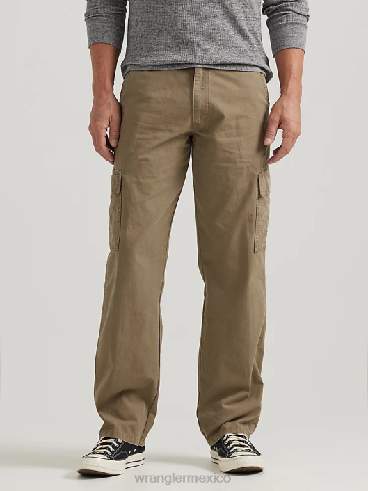 ropa mx Wrangler hombres pantalones cargo relajados auténticos cebada (10zm6lgml) 62D6246