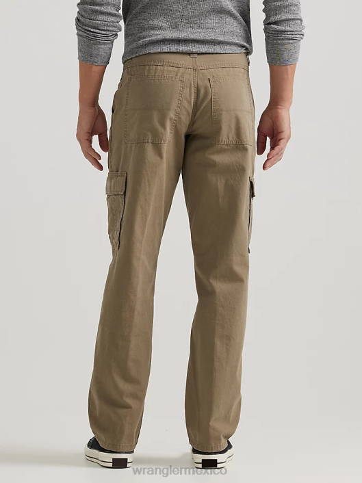 ropa mx Wrangler hombres pantalones cargo relajados auténticos cebada (10zm6lgml) 62D6246
