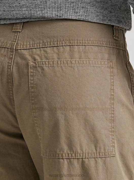 ropa mx Wrangler hombres pantalones cargo relajados auténticos cebada (10zm6lgml) 62D6246