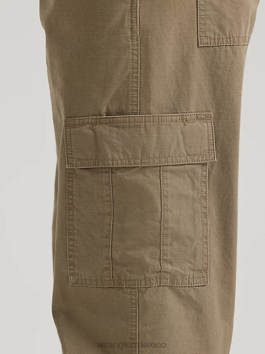 ropa mx Wrangler hombres pantalones cargo relajados auténticos cebada (10zm6lgml) 62D6246