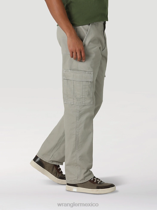 ropa mx Wrangler hombres pantalones cargo relajados auténticos polvo caqui (10zm6lgkd) 62D6241