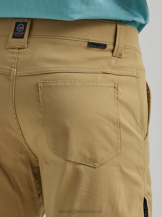 ropa mx Wrangler hombres pantalones cortos cargo asimétricos atg olmo (112333878) 62D6638