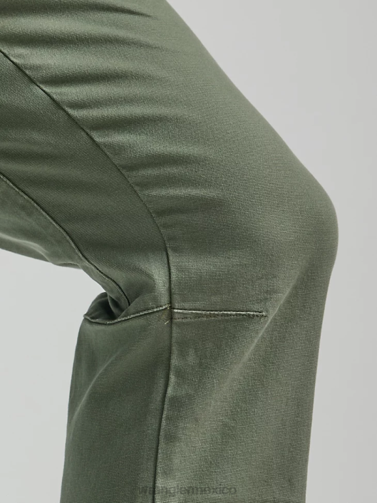 ropa mx Wrangler hombres pantalón atg de cinco bolsillos oliva polvoriento (112331043) 62D6637