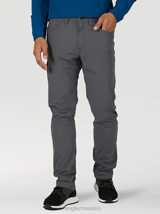 ropa mx Wrangler hombres pantalón atg fwds de cinco bolsillos puerta de hierro (10ns808ig) 62D6253