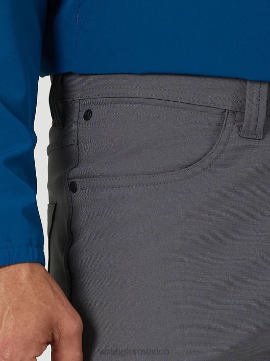 ropa mx Wrangler hombres pantalón atg fwds de cinco bolsillos puerta de hierro (10ns808ig) 62D6253