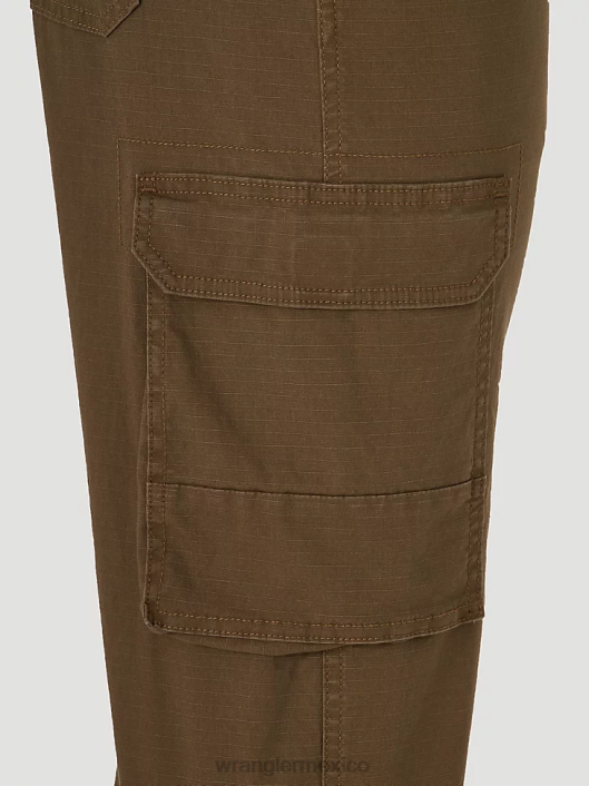 ropa mx Wrangler hombres pantalón cargo bronce (10mgw90bo) 62D6213