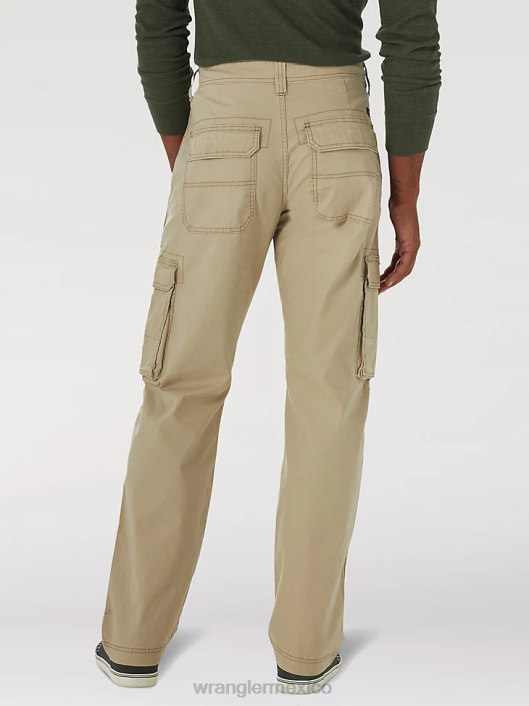 ropa mx Wrangler hombres pantalón cargo caqui (10mgw90kh) 62D6212