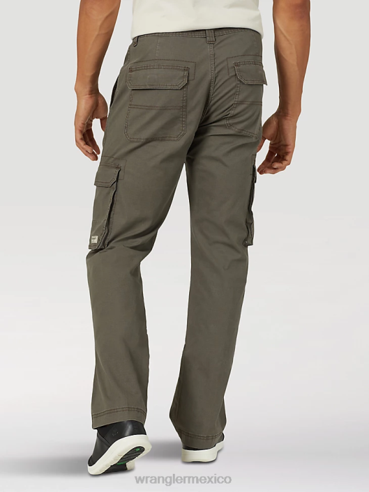ropa mx Wrangler hombres pantalón cargo color verde oliva (mgw90od) 62D6215