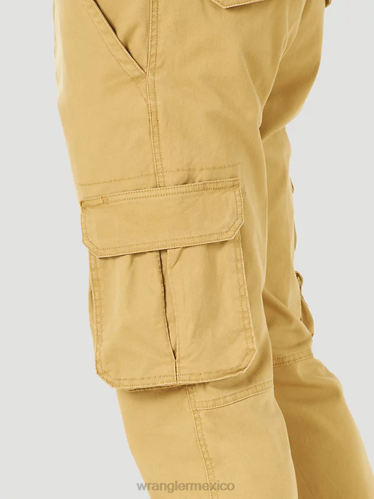 ropa mx Wrangler hombres pantalón cargo cónico flexible cosecha (70dywhv) 62D6226