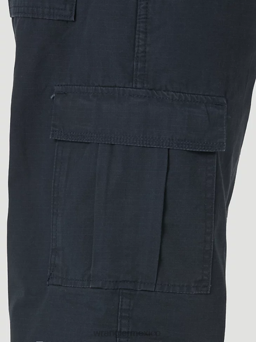 ropa mx Wrangler hombres pantalón cargo flexible de ajuste relajado premium de cinco estrellas azul marino (70ab0nv) 62D6224