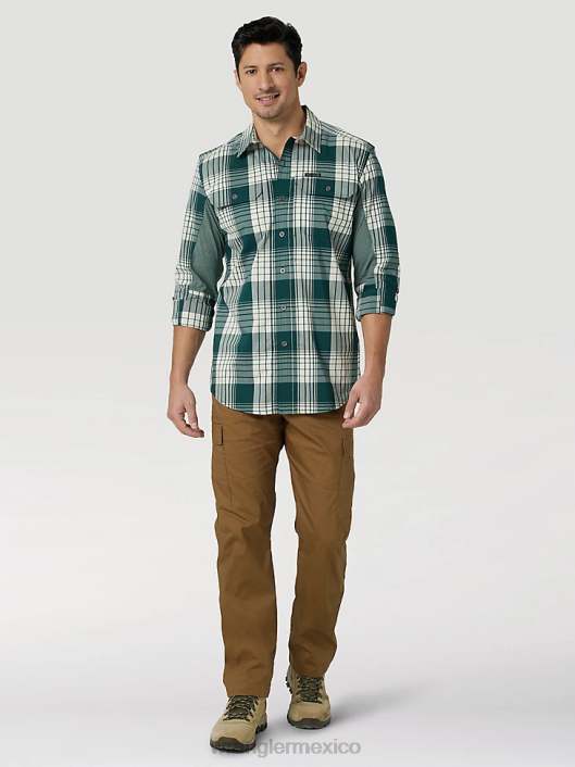 ropa mx Wrangler hombres pantalón cargo gama atg canguro (112323463) 62D6238