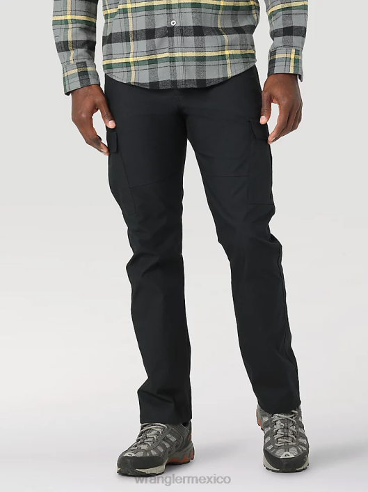 ropa mx Wrangler hombres pantalón cargo gama atg negro azabache (112323453) 62D6239