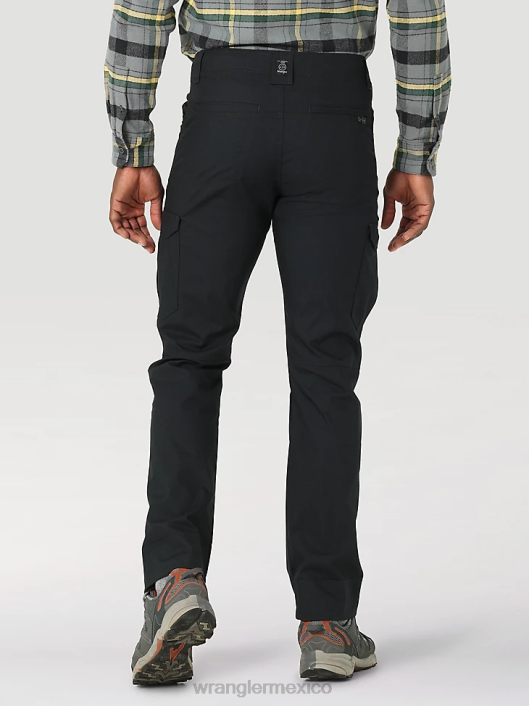 ropa mx Wrangler hombres pantalón cargo gama atg negro azabache (112323453) 62D6239