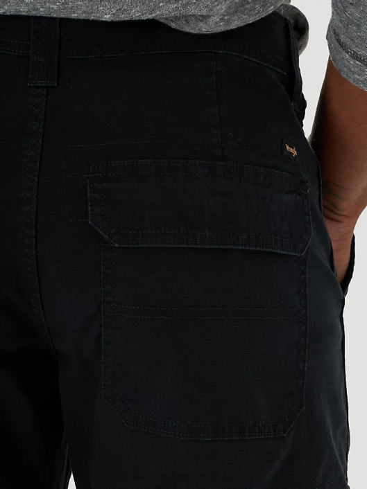 ropa mx Wrangler hombres pantalón cargo negro (10mgw90bl) 62D6210